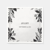 Schattige touw We binden de knoop Vrijgezellenfees Servet (Voorkant)