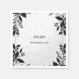 Schattige touw We binden de knoop Vrijgezellenfees Servet