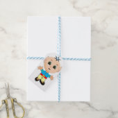 Schattige toverelf cadeaulabel (Met Touw)