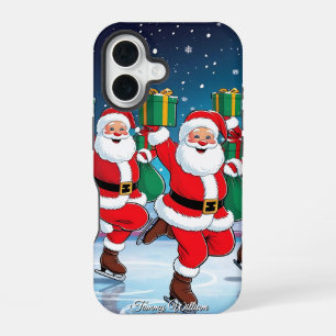 Schattige Traditioneel Elegant Vrolijk Kerstfeest iPhone 16 Hoesje