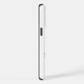 Schattige Traditioneel Elegant Vrolijk Kerstfeest iPhone Hoesje (Rechterkant)