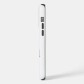 Schattige Traditioneel Elegant Vrolijk Kerstfeest iPhone Hoesje (Linkerkant)