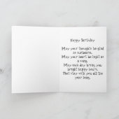 Schattige Tree Frog Happy Birthday Kaart (Binnen)