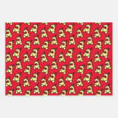 Schattige treintje inpakpapier vel (Voorkant)