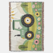 Schattige, trekker/boerderij deken (Voorkant Verticaal)