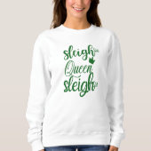 Schattige trendy en stijlvol kerst sweatshirt (Voorkant)