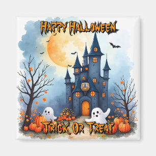 Schattige Trendy Halloween Griezeld Collectie Magneet