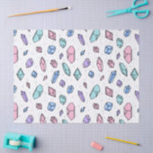 Schattige Trendy Pastel Edelstenen Pareltjes Krist Tissuepapier (Craft)