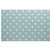 Schattige Trendy Turquoise Ikat Tribal Pattern Stof (Fat Quarter)
