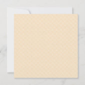 Schattige trendy uil Baby shower Kaart (Achterkant)