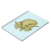 Schattige Triceratops Notitieboek (Linkerzijde)