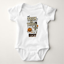 Schattige Trick or Treat Baby