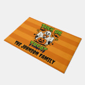 Schattige Trick or Treat Deurmat (Schuin)