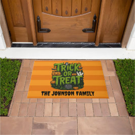 Schattige Trick or Treat Deurmat