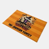 Schattige Trick or Treat Deurmat (Schuin)