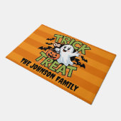 Schattige Trick or Treat Deurmat (Schuin)