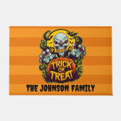Schattige Trick or Treat Deurmat (Voorkant)