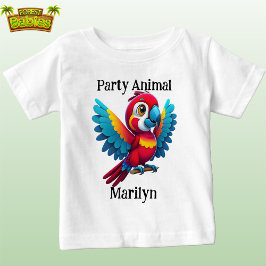 Schattige tropisch feestdier baby wild Macaw papeg