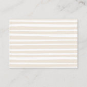 Schattige tropisch oerwoud Baby shower luier loter Informatiekaartje (Achterkant)