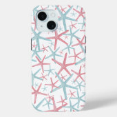 Schattige tropisch strandpatroon Case-Mate iPhone case (Achterkant)