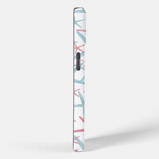 Schattige tropisch strandpatroon Case-Mate iPhone case (Achterkant / Rechts)