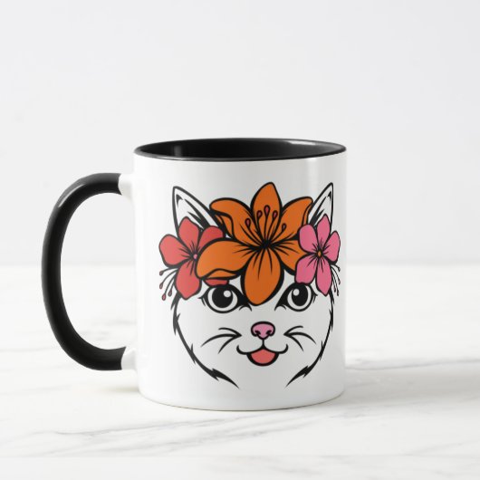 Schattige Tropische Kat Mok (Links)