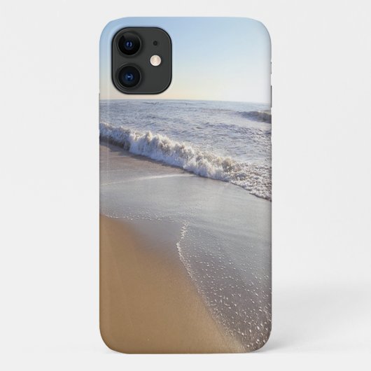 Schattige tropische strand, zandgolven Case-Mate iPhone case (Achterkant)