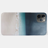 Schattige tropische strand, zandgolven, wolken Case-Mate iPhone case (Achterkant (horizontaal))