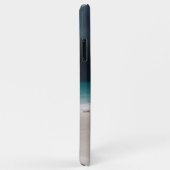 Schattige tropische strand, zandgolven, wolken Case-Mate iPhone case (Achterkant/rechts)