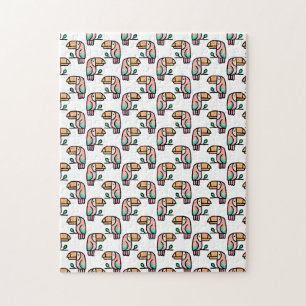 schattige tropische toekan vogel dier cadeau voor legpuzzel