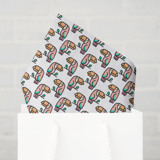 schattige tropische toekan vogel dier cadeau voor tissuepapier