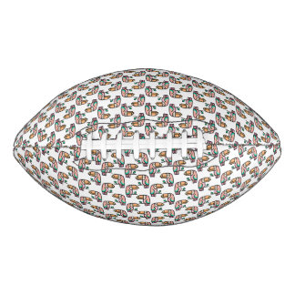 schattige tropische toekan vogel dier geschenk voo american football