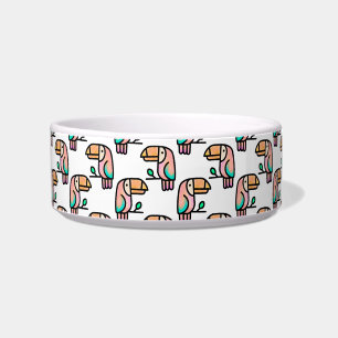 schattige tropische toekan vogel dier geschenk voo voerbakje