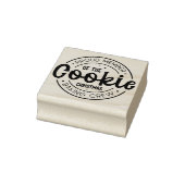 Schattige trots lid van de cookie bakken crew rubberstempel (Stempel)