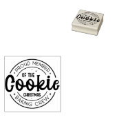 Schattige trots lid van de cookie bakken crew rubberstempel (Gestempeld)