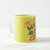 "Schattige Trouwlettering" Mok voor Koppels (Voorkant links)