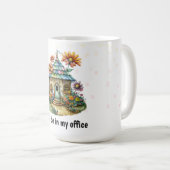 Schattige tuinhuisje koffiemok (Voorkant rechts)