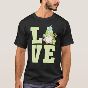 Schattige Tuinkabouter Bloem Plant Tuinieren T-shirt