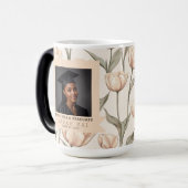Schattige Tulp Bloem Afstudeerfeest Magische Mok (Voorkant links)