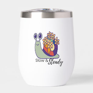 Schattige tumbler drinkglas ontspannen vibes