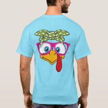 Schattige Turkije Happy Thanksgiving Holiday