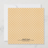 Schattige Turkije Thanksgiving Diner 4e Verjaardag Kaart (Achterkant)