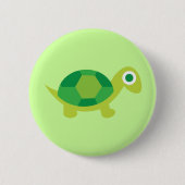 Schattige Turtle Accessoire Button voor Kleding (Voorkant)