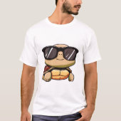 Schattige Turtle Halloween 2023 zonnebril Kostuum  T-shirt (Voorkant)