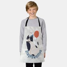 Schattige Tuxedo Kat Blijf Positief Kids All-Over 