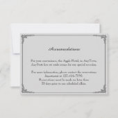 Schattige twee bruidegoms die trouwen op een gay t kaart (Voorkant)