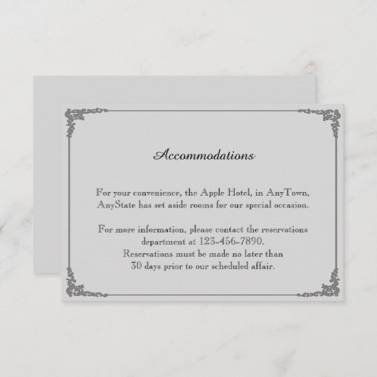 Schattige twee bruidegoms die trouwen op een gay t kaart (Voorkant / Achterkant)