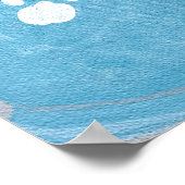 Schattige Twee Katten Vogels Kijken Deck Posters (Hoek)