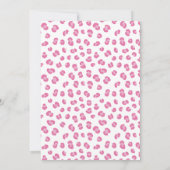 Schattige Twee Wilde Meisjes 2e Verjaardagsuitnodi Kaart (Achterkant)