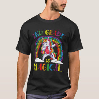 Schattige tweede graad is een Magische Unicorn Kin T-shirt